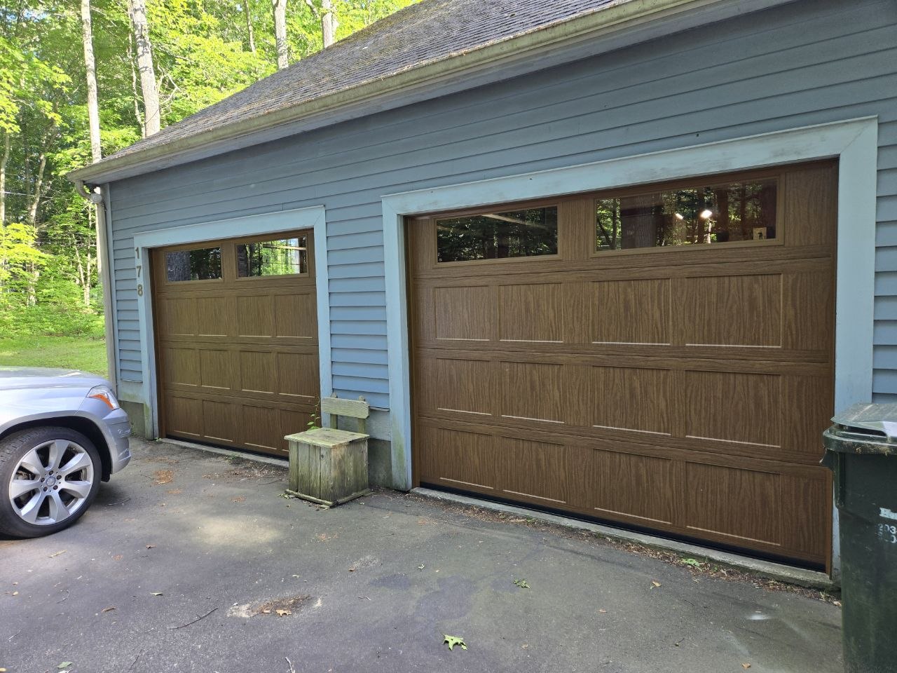 Haas 600 Series garage door replacement in Guilford, CT